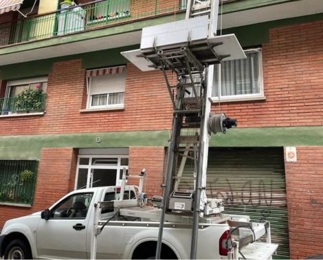 plataforma elevadora en Barcelona